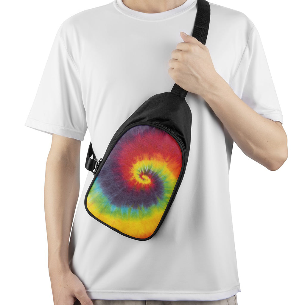 Summer Tie Dye Print Chest Bag