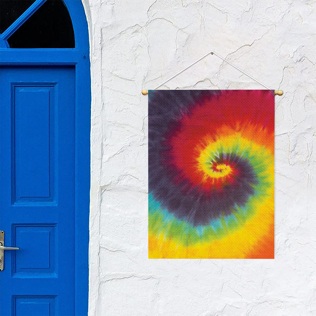 Summer Tie Dye Print Garden Flag