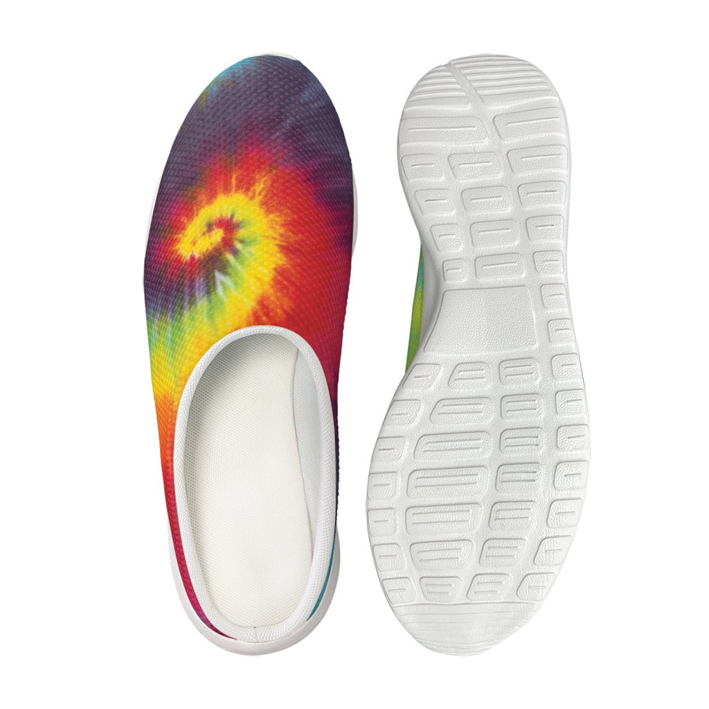 Summer Tie Dye Print Mesh Casual Shoes