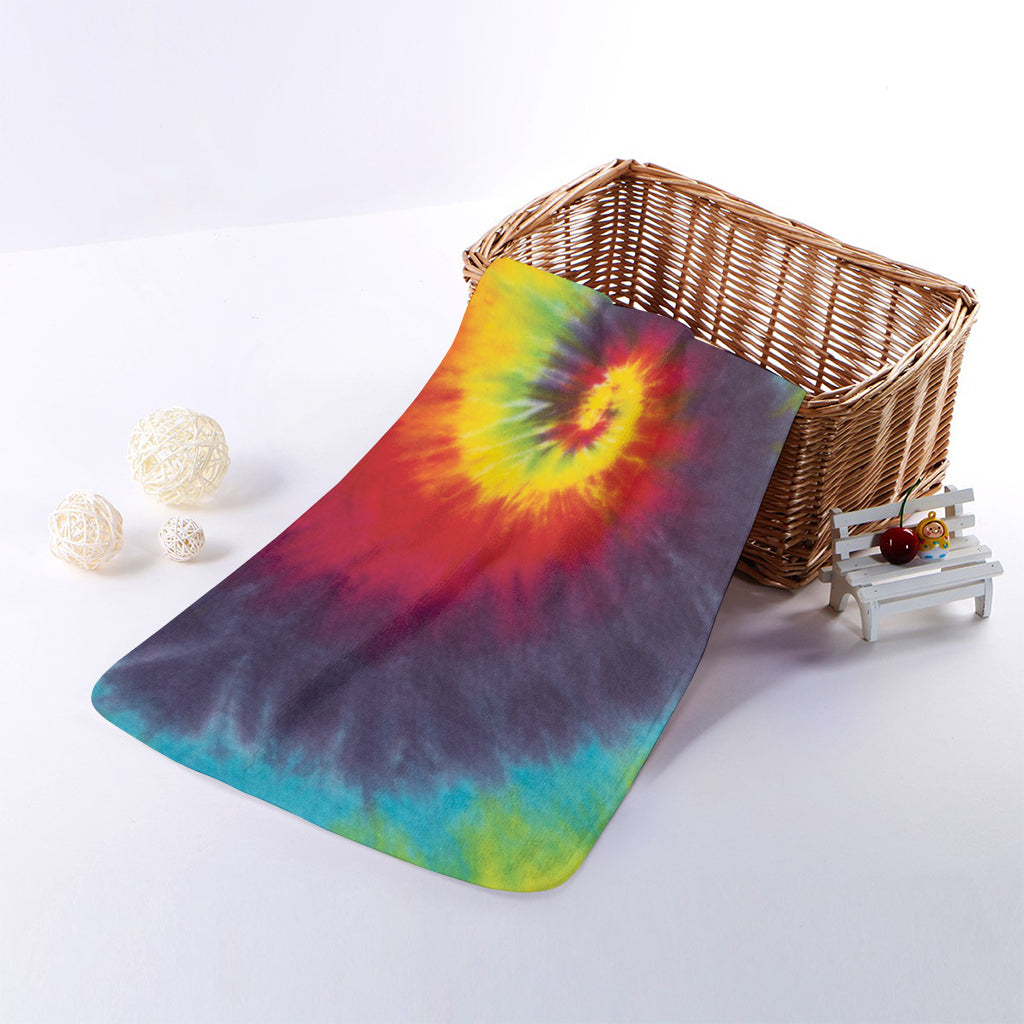 Summer Tie Dye Print Towel