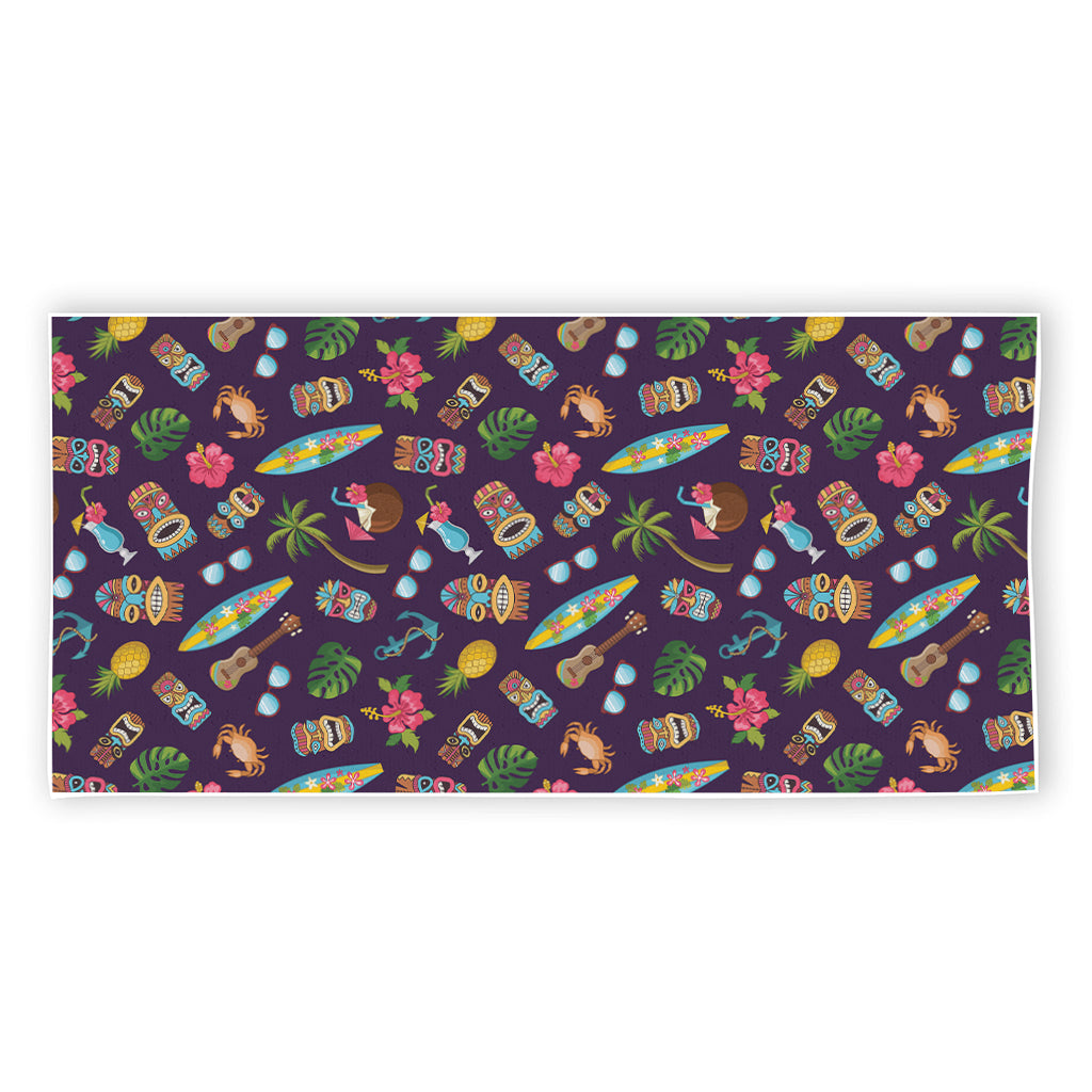 Summer Totem Pattern Print Beach Towel