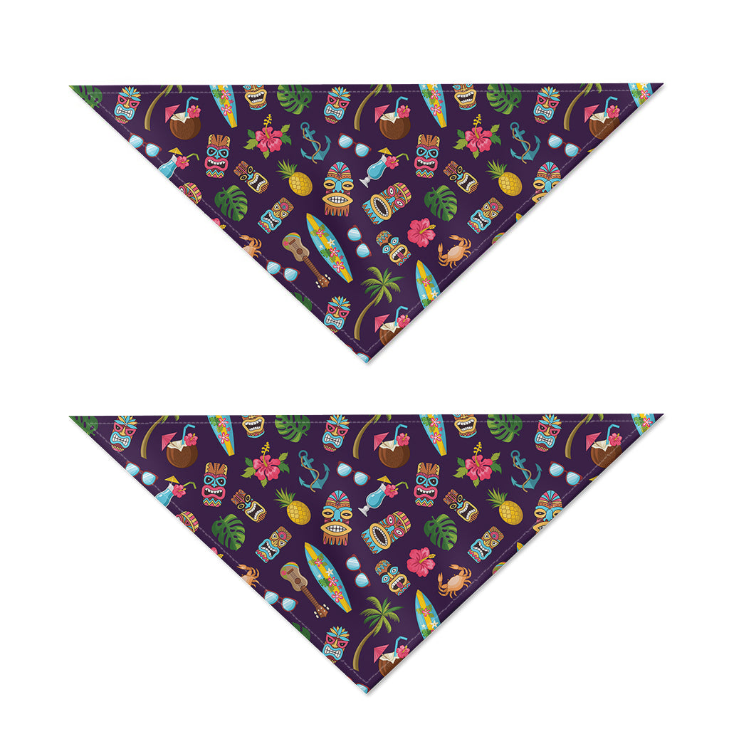 Summer Totem Pattern Print Dog Bandana