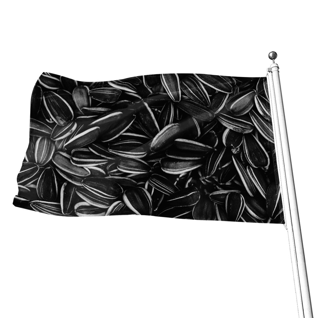 Sunflower Seeds Print Flag
