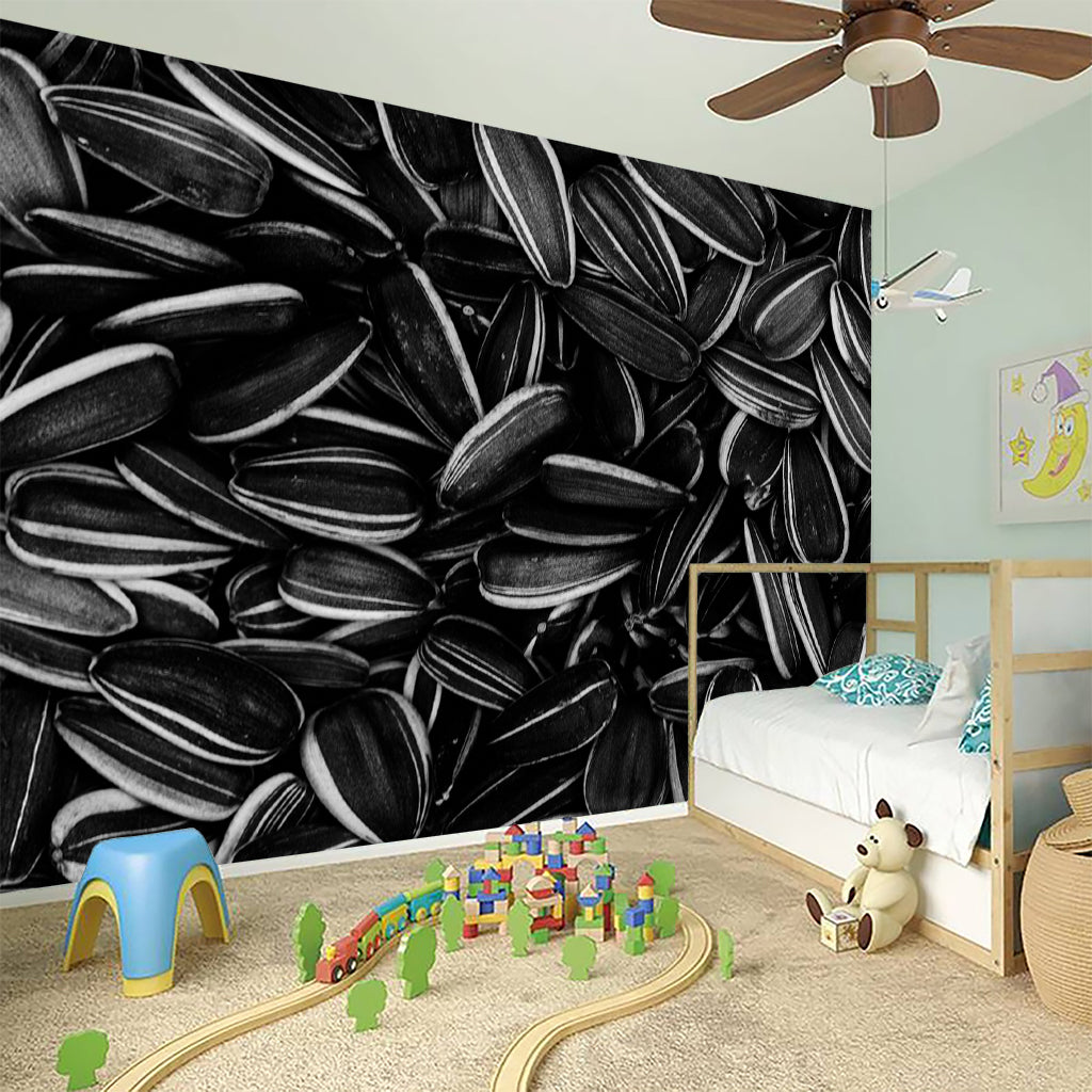 Sunflower Seeds Print Wall Sticker