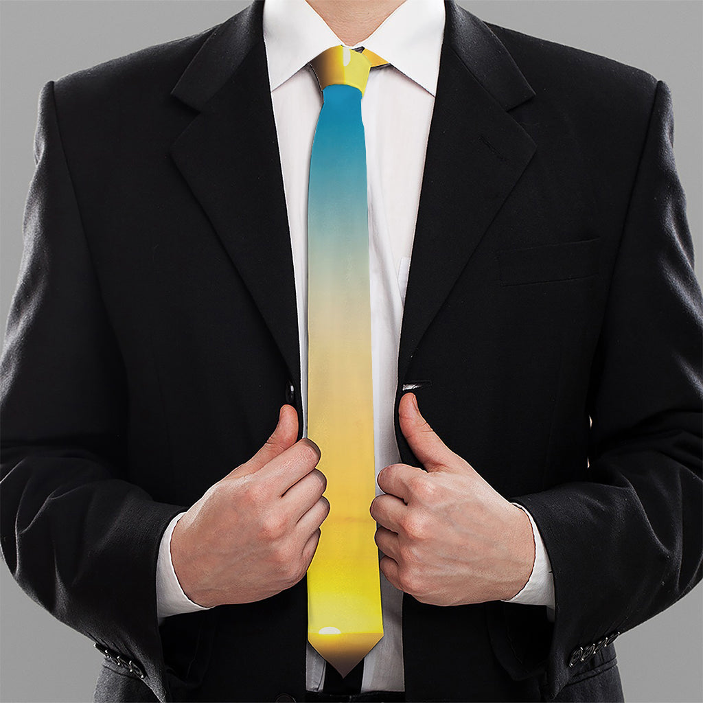 Sunrise Horizon Print Necktie
