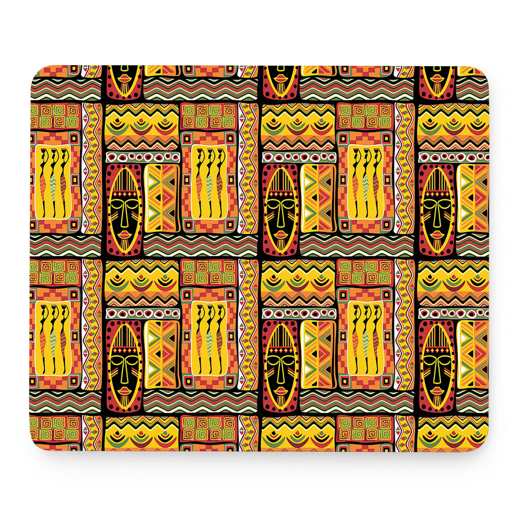 Sunset Ethnic African Tribal Print Mouse Pad