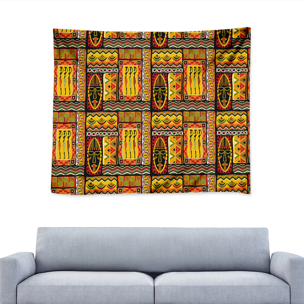 Sunset Ethnic African Tribal Print Tapestry