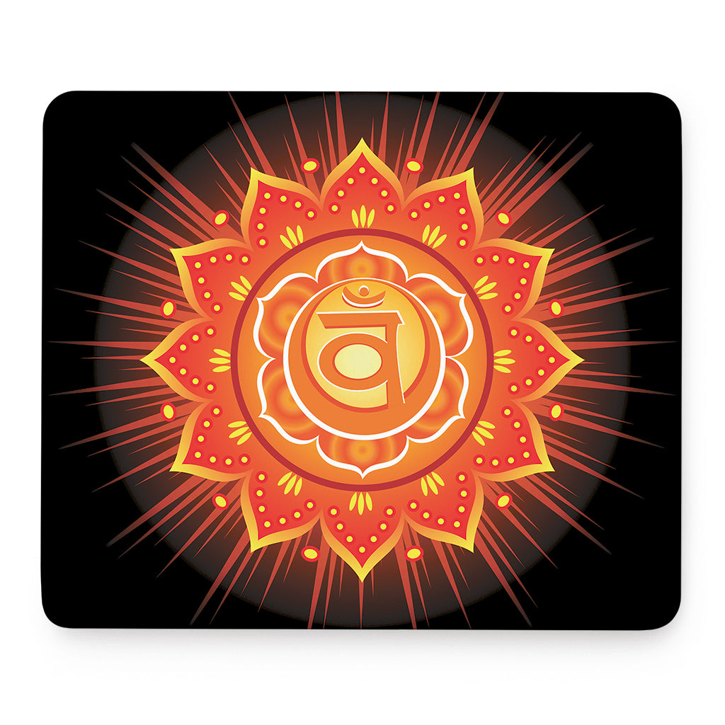 Swadhisthana Chakra Mandala Print Mouse Pad