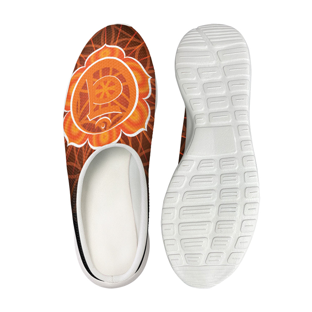 Swadhisthana Chakra Spiritual Print Mesh Casual Shoes