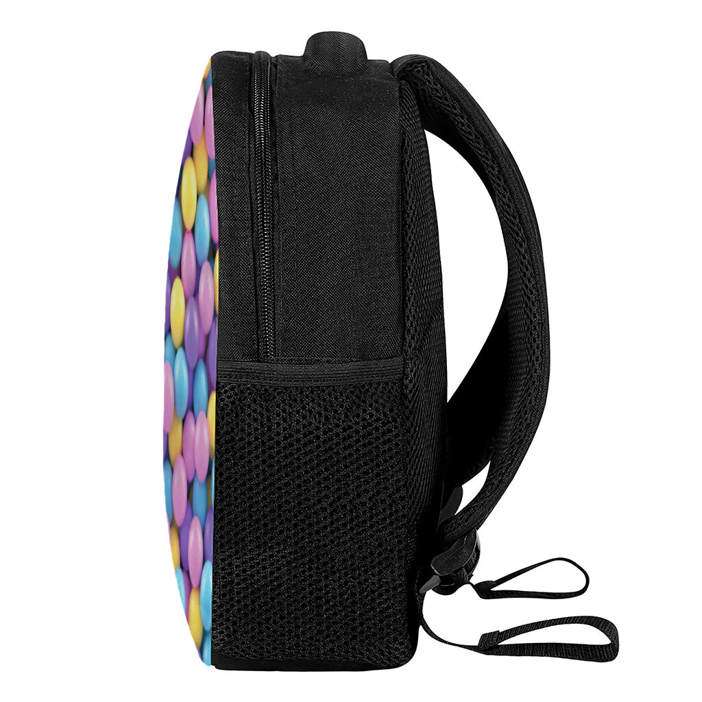 Sweet Candy Ball Pattern Print Casual Backpack