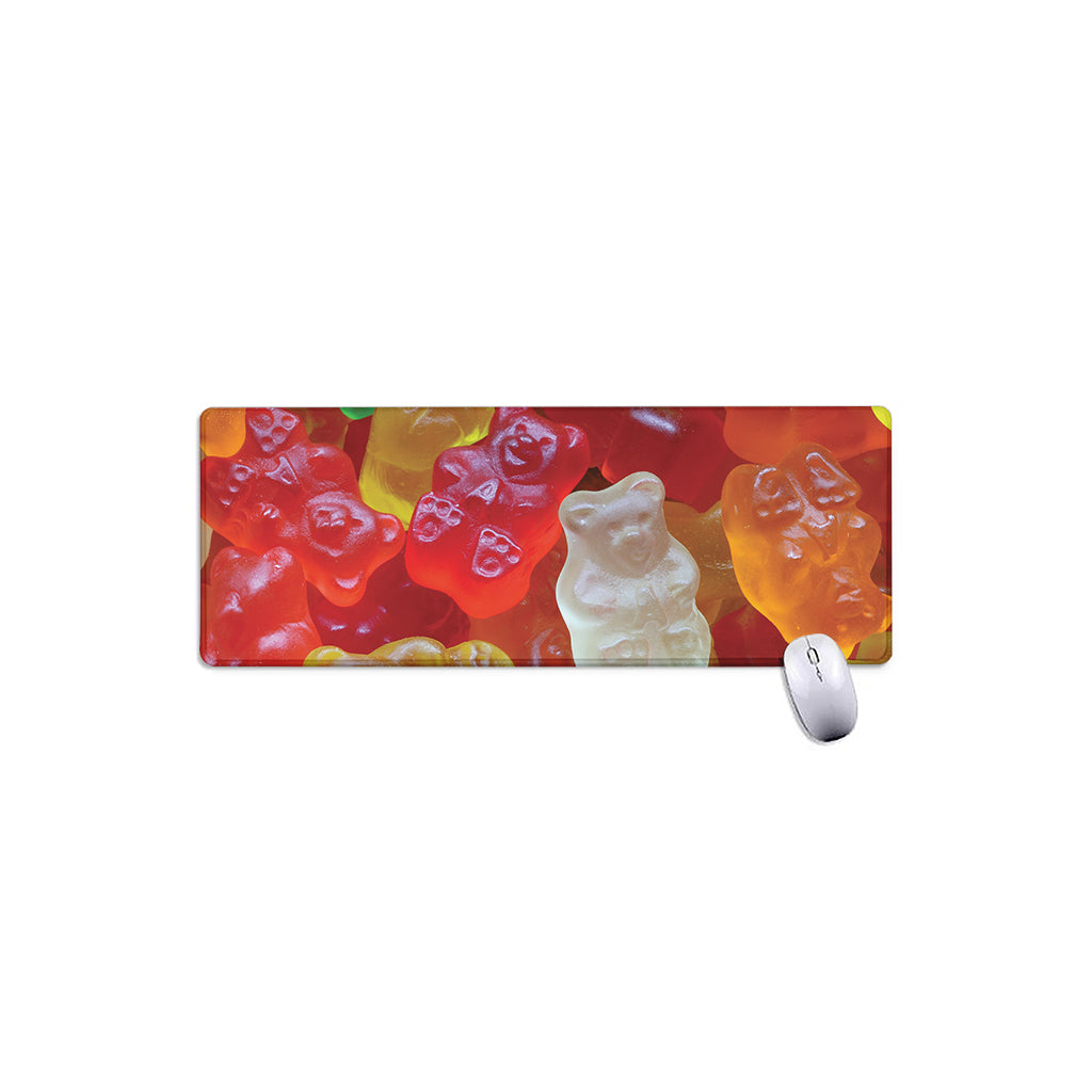 Sweet Gummy Bear Print Extended Mouse Pad