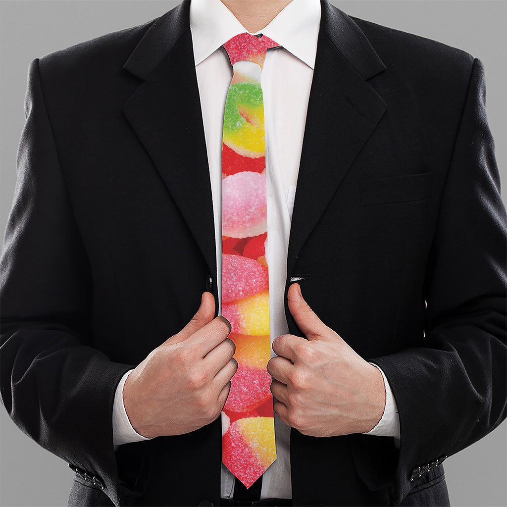 Sweet Gummy Print Necktie