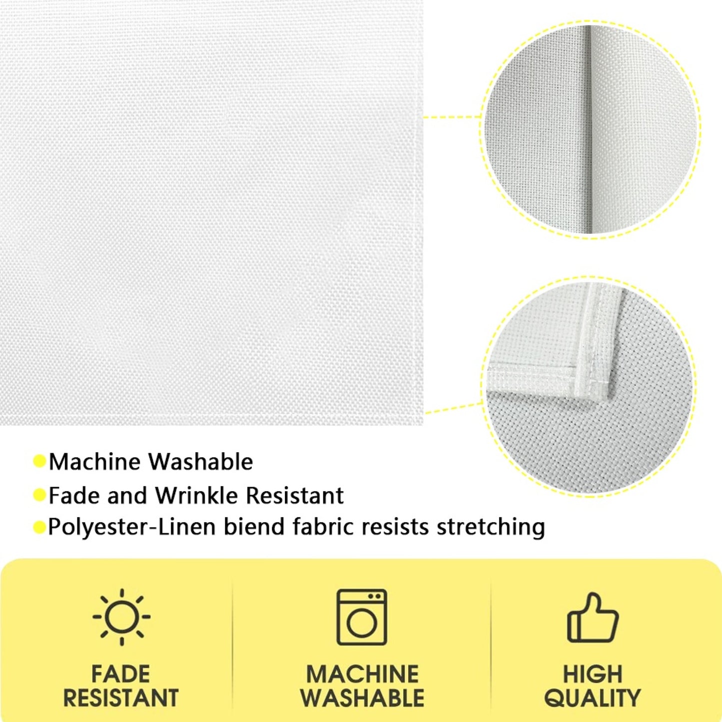Waffle Pattern Print Table Runner