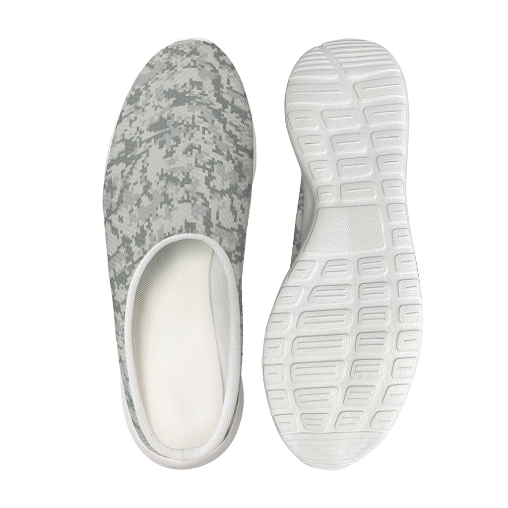 Tan Digital Camo Pattern Print Mesh Casual Shoes