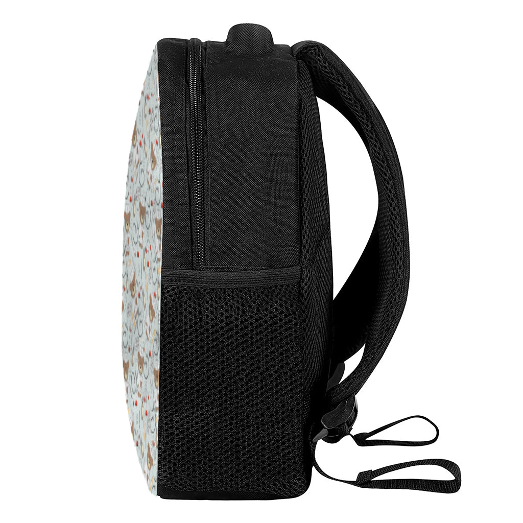 Teddy Bear Doctor Pattern Print Casual Backpack