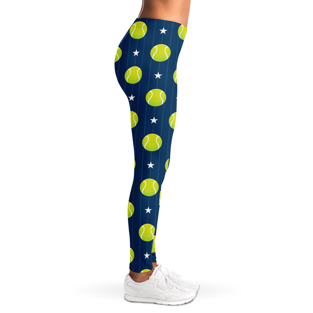 Tennis Sport Pattern Print Women's Leggings