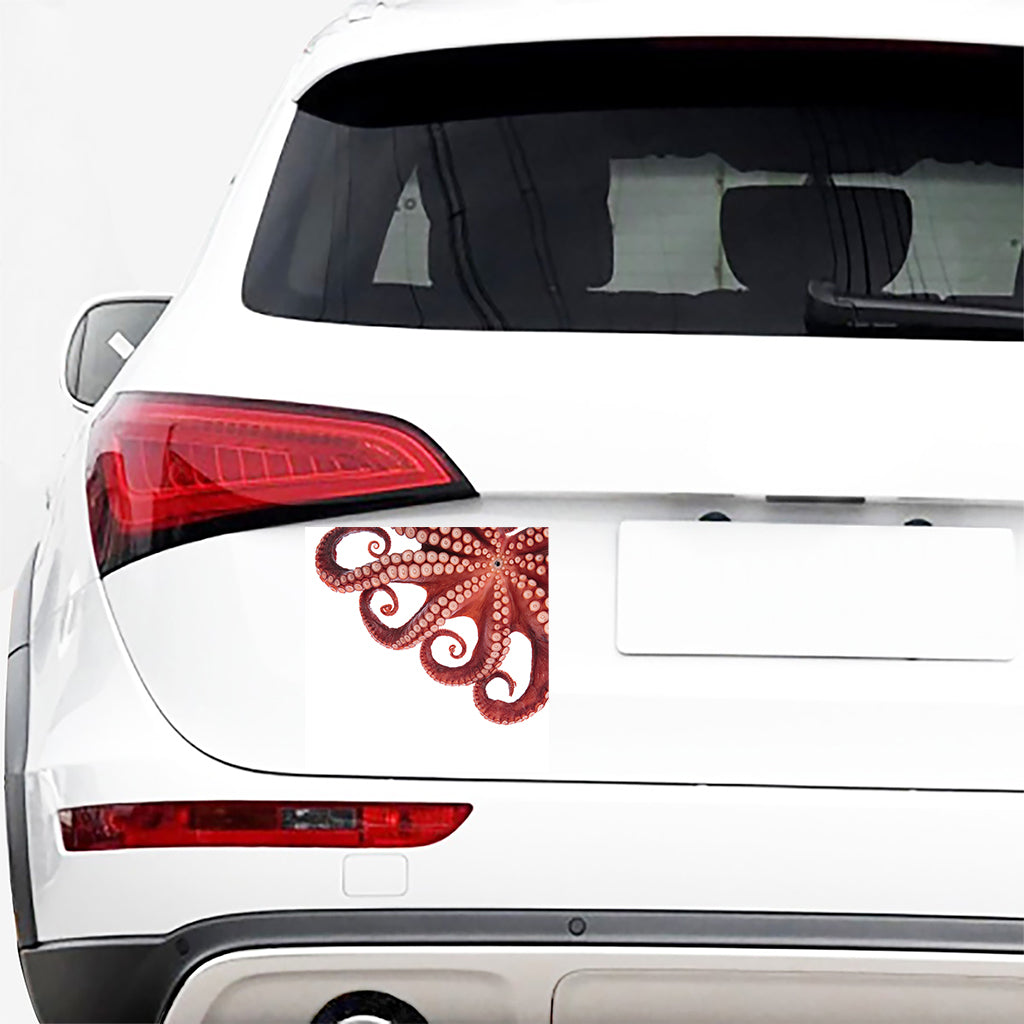 Tentacles Of Octopus Print Car Sticker