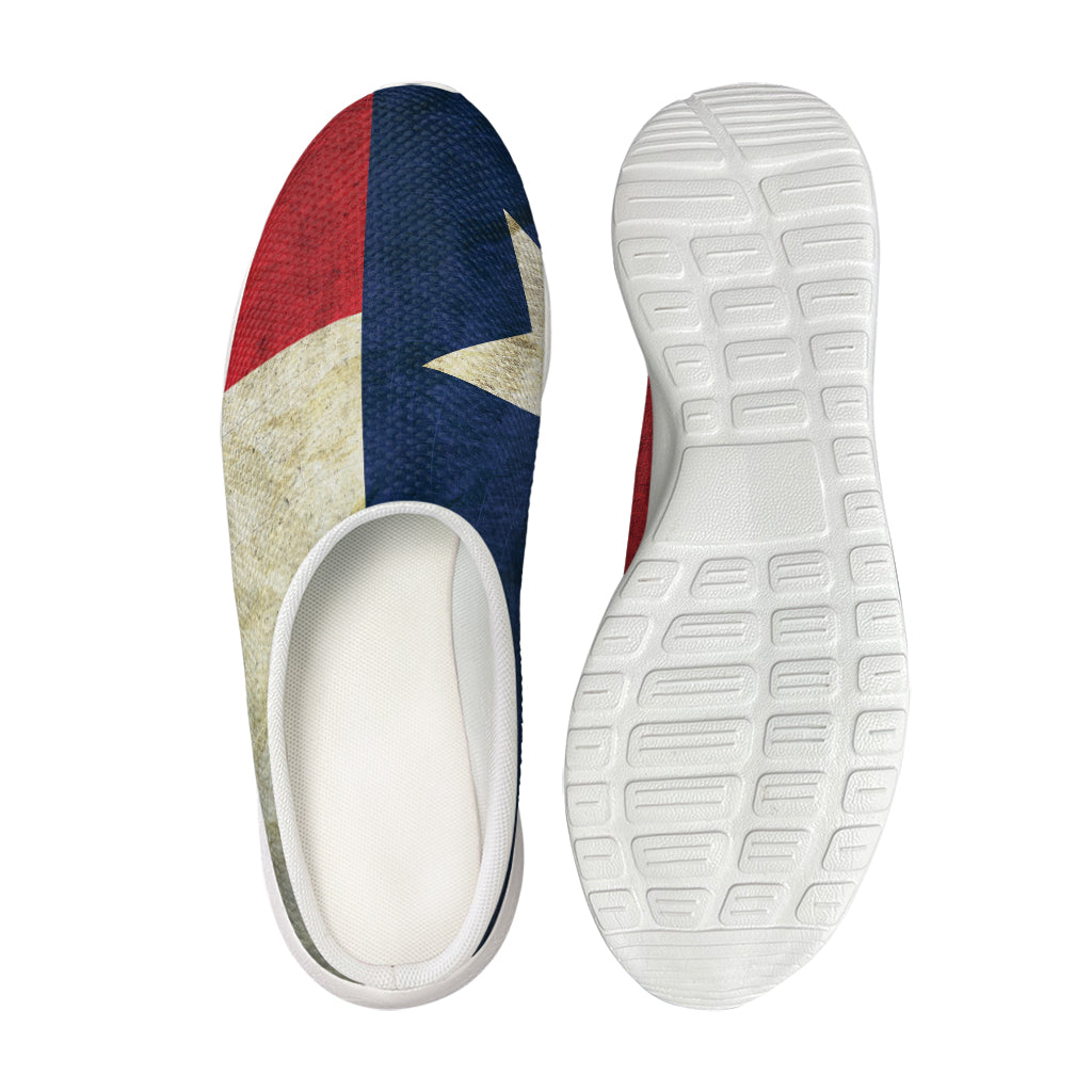 Texas Flag Print Mesh Casual Shoes