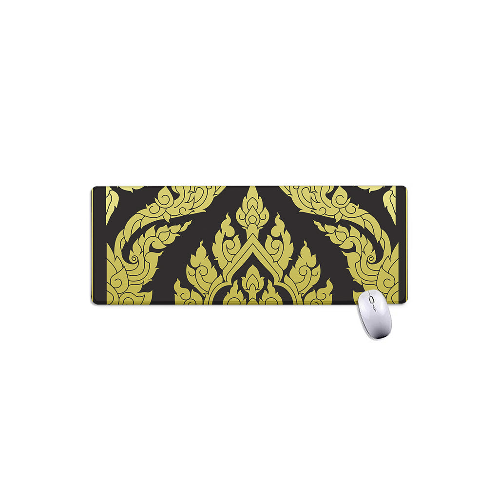 Thai Ornament Pattern Print Extended Mouse Pad