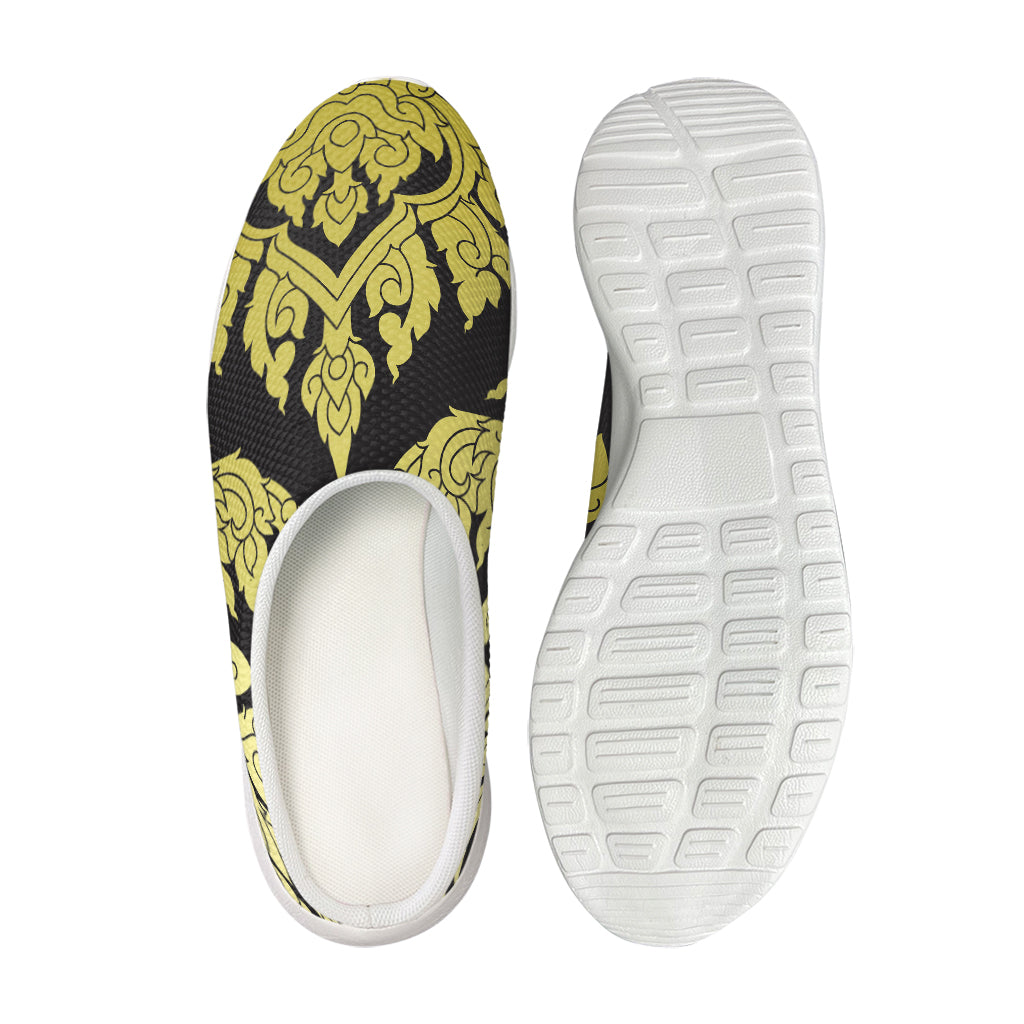 Thai Ornament Pattern Print Mesh Casual Shoes