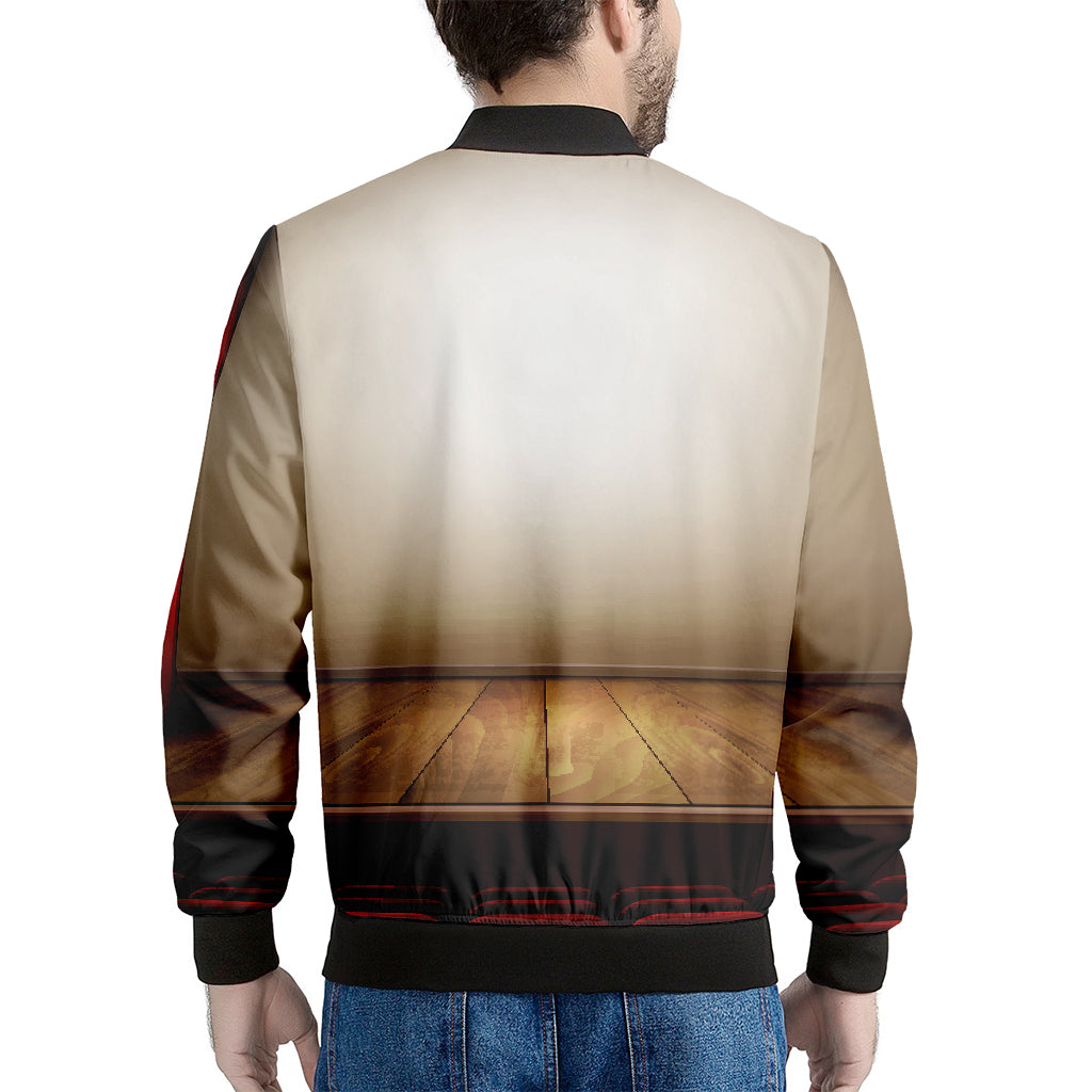 Theater Stage Print Men's Bomber Jacket