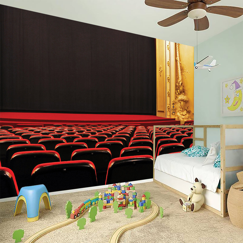 Theatre Stage Print Wall Sticker