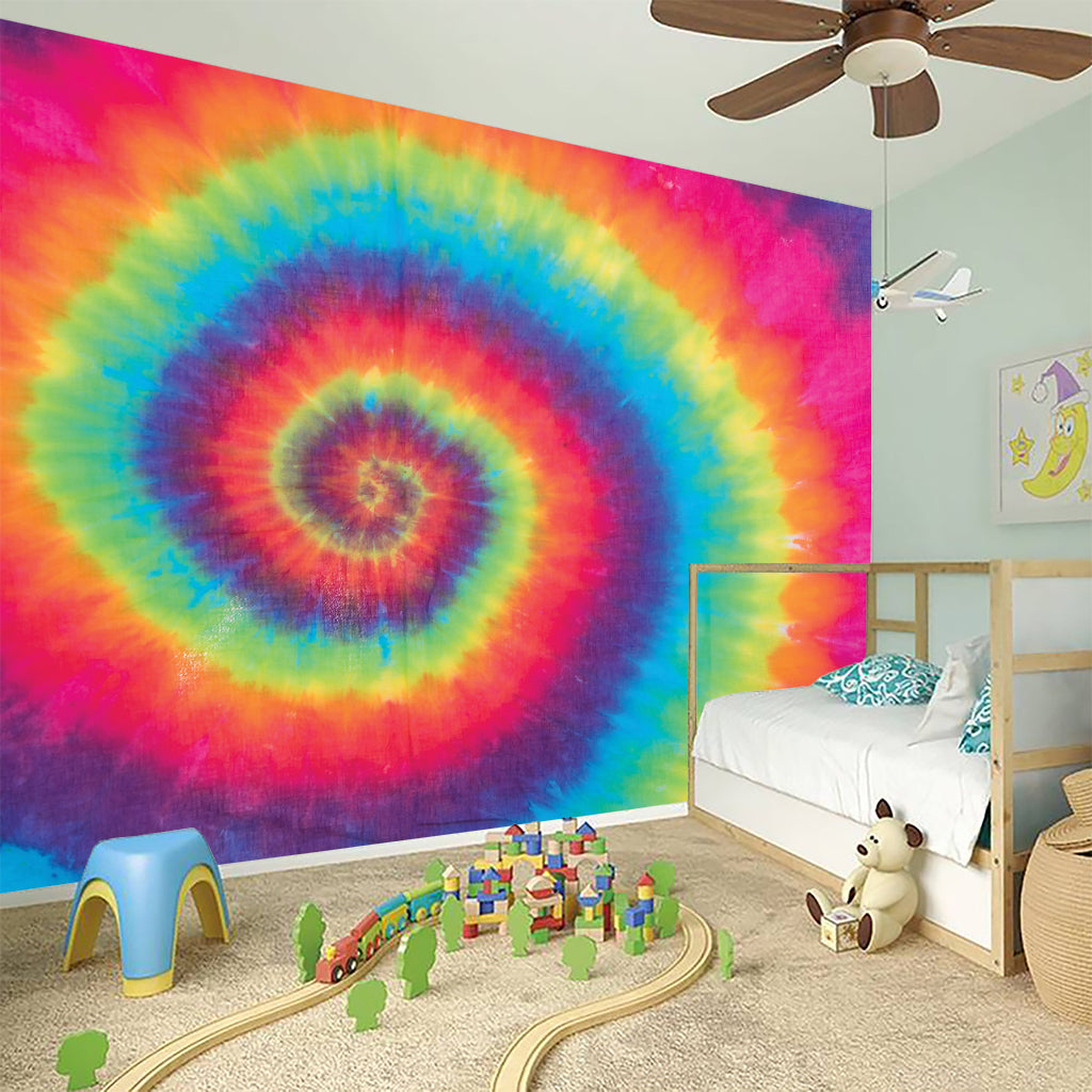 Tie Dye Print Wall Sticker