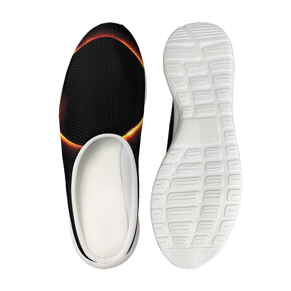 Total Solar Eclipse Print Mesh Casual Shoes