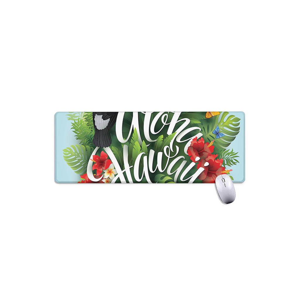 Toucan Aloha Hawaii Print Extended Mouse Pad