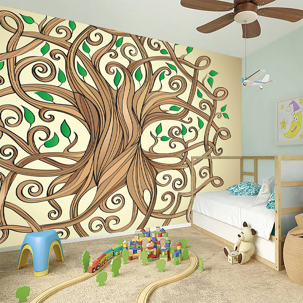 Tree Of Life Celtic Symbol Print Wall Sticker