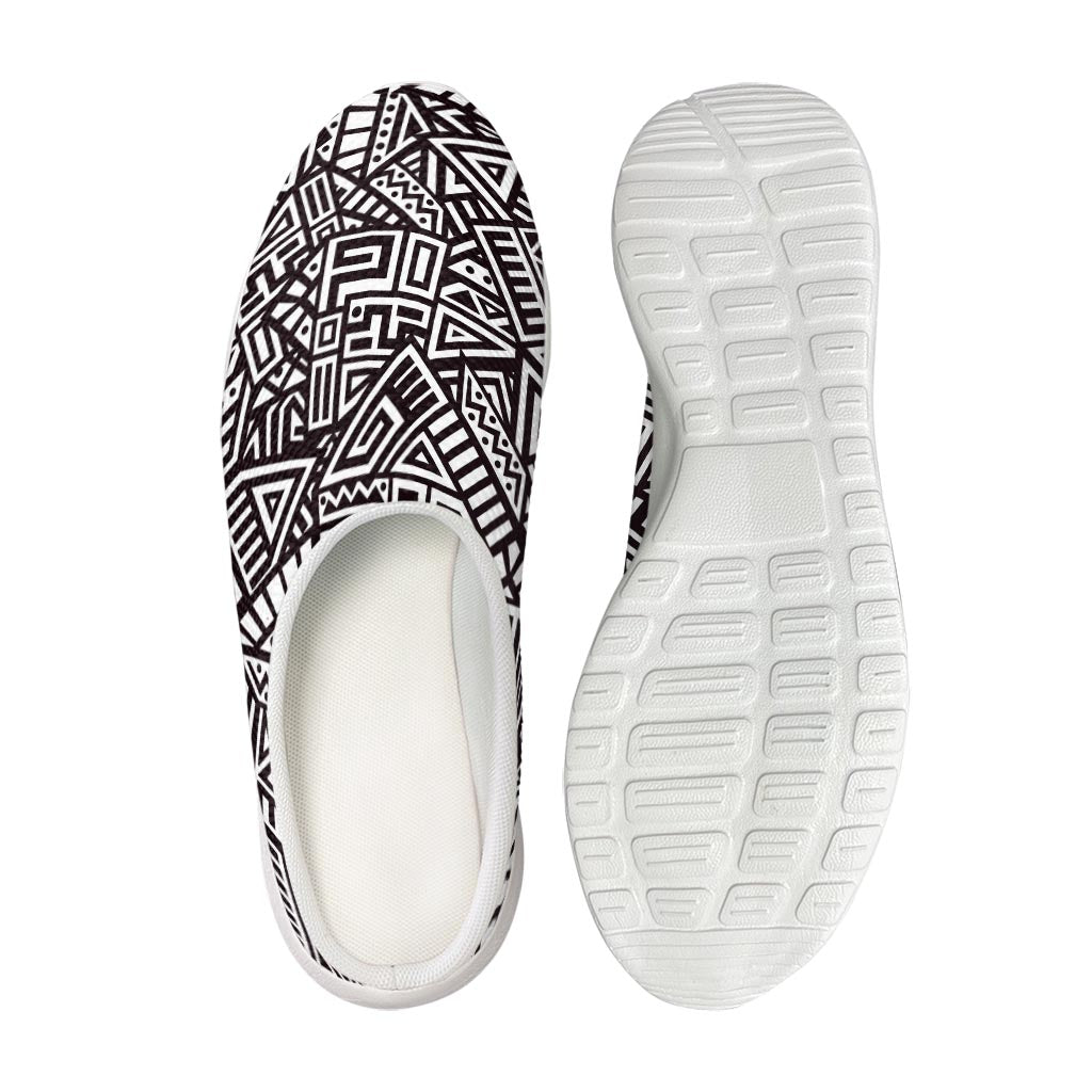Tribal Aztec Geometric Pattern Print Mesh Casual Shoes