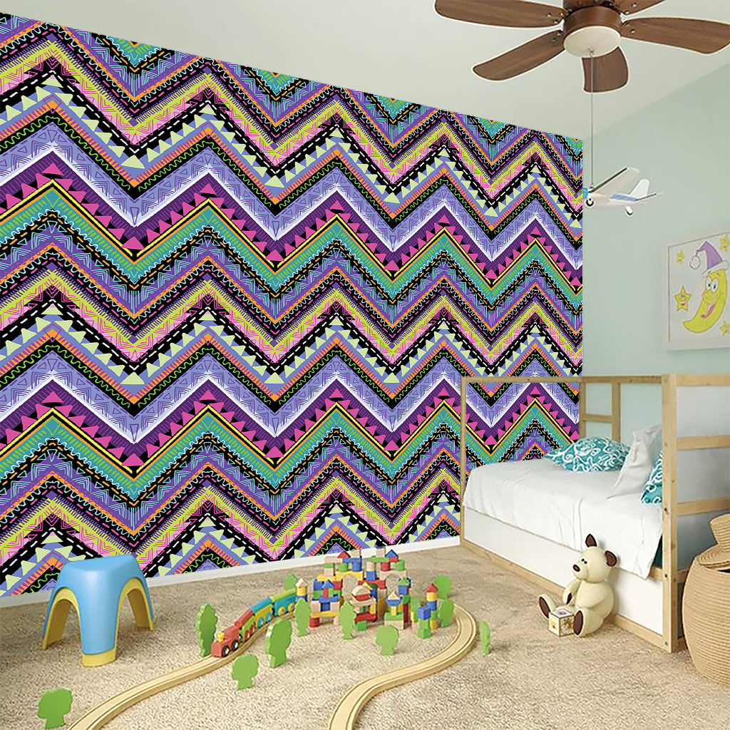 Tribal Aztec Hippie Pattern Print Wall Sticker