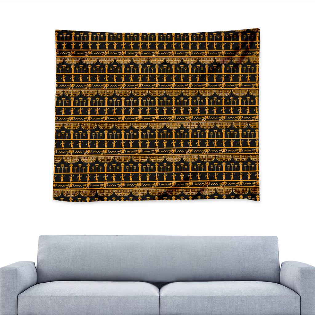 Tribal Egypt Pattern Print Tapestry