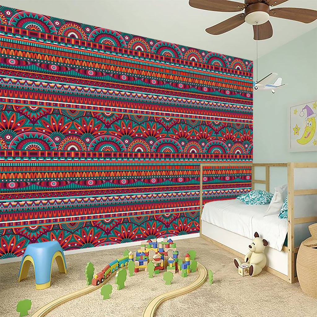 Tribal Ethnic Pattern Print Wall Sticker