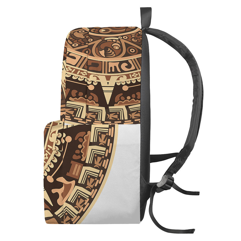 Tribal Maya Calendar Print Backpack
