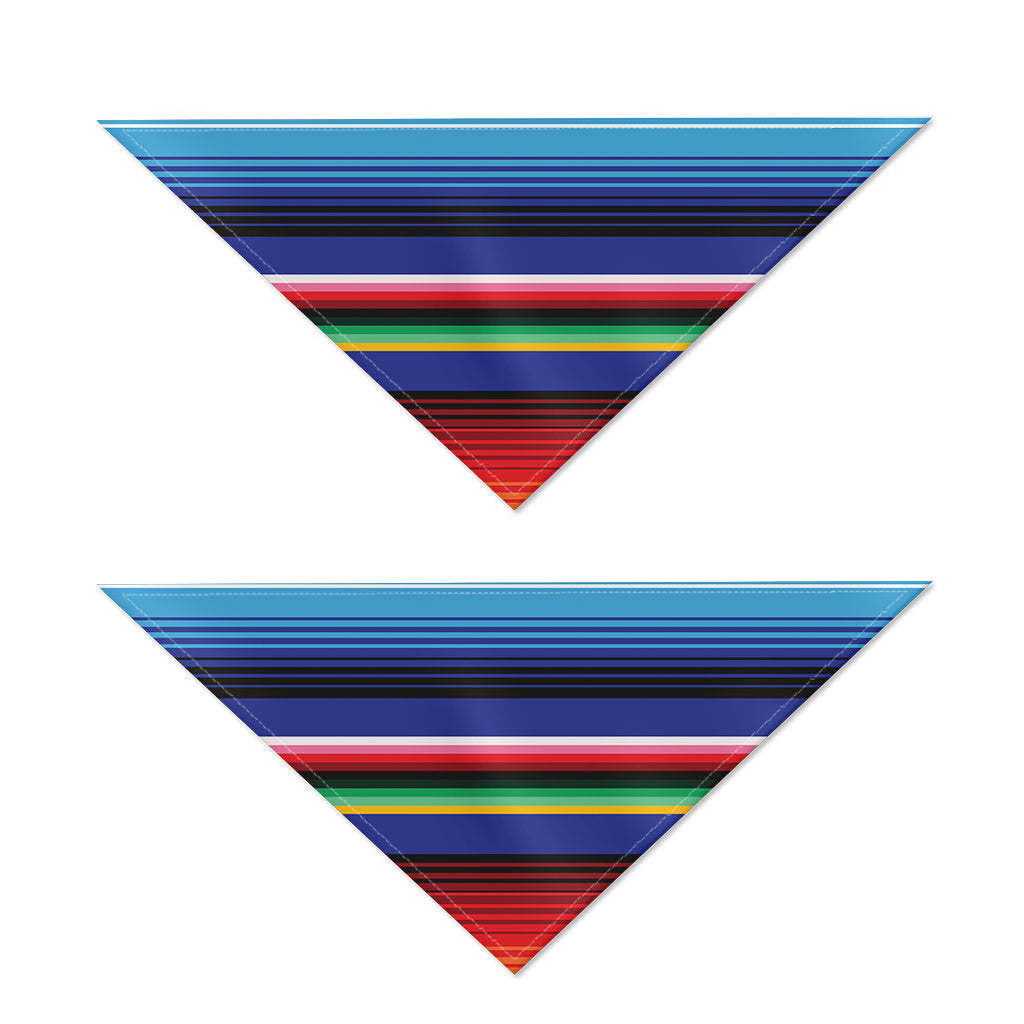 Tribal Mexican Serape Pattern Print Dog Bandana