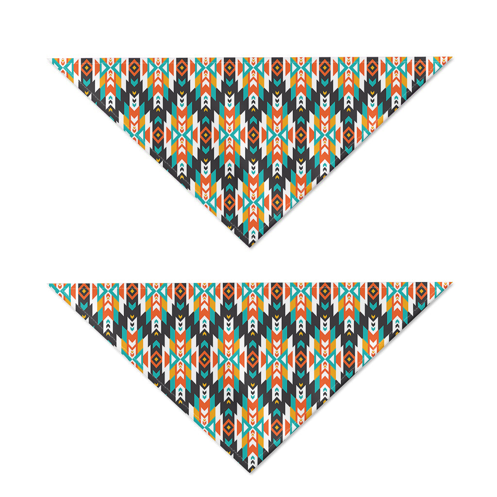 Tribal Native American Pattern Print Dog Bandana