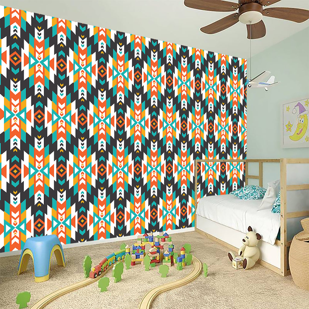 Tribal Native American Pattern Print Wall Sticker