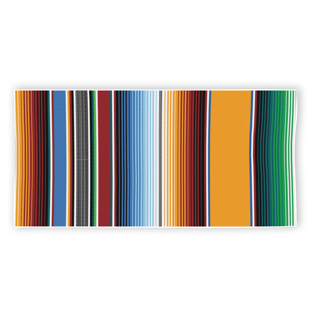 Tribal Serape Blanket Pattern Print Beach Towel