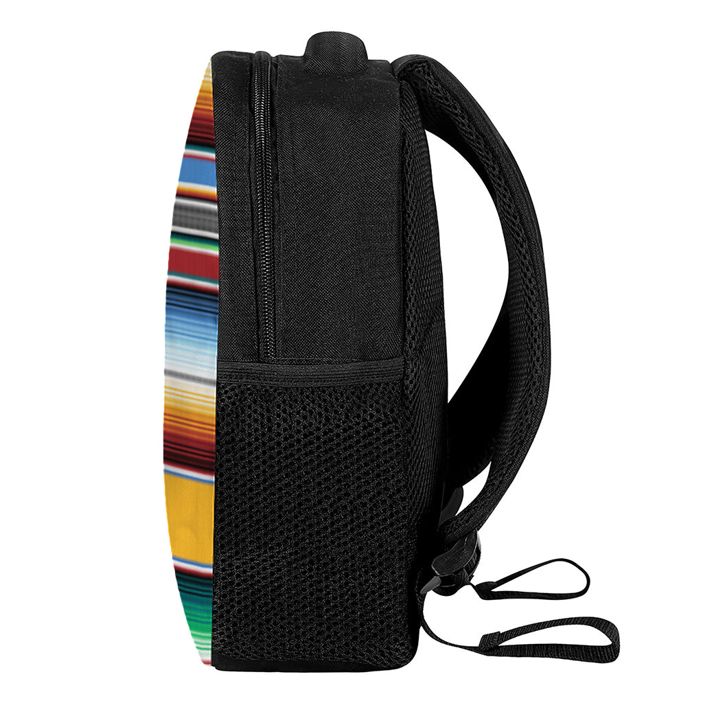 Tribal Serape Blanket Pattern Print Casual Backpack
