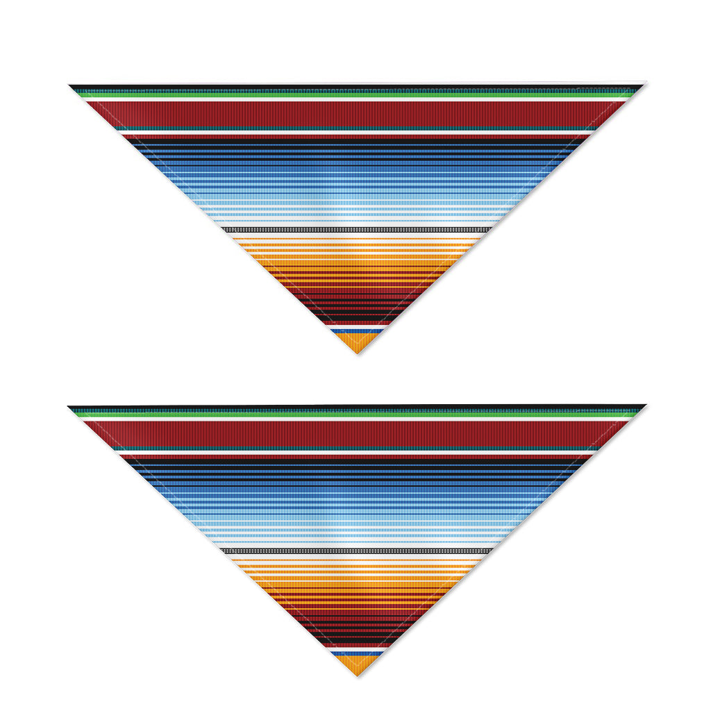 Tribal Serape Blanket Pattern Print Dog Bandana