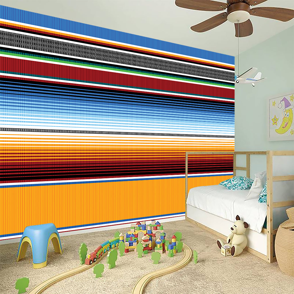 Tribal Serape Blanket Pattern Print Wall Sticker