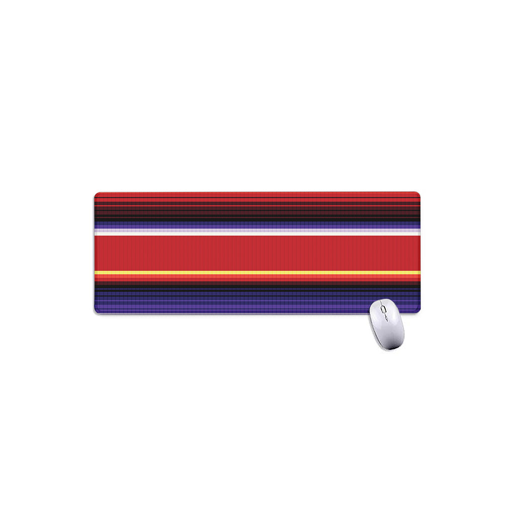 Tribal Serape Blanket Stripe Print Extended Mouse Pad