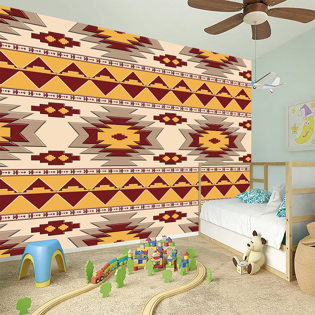 Tribal Southwestern Navajo Pattern Print Wall Sticker