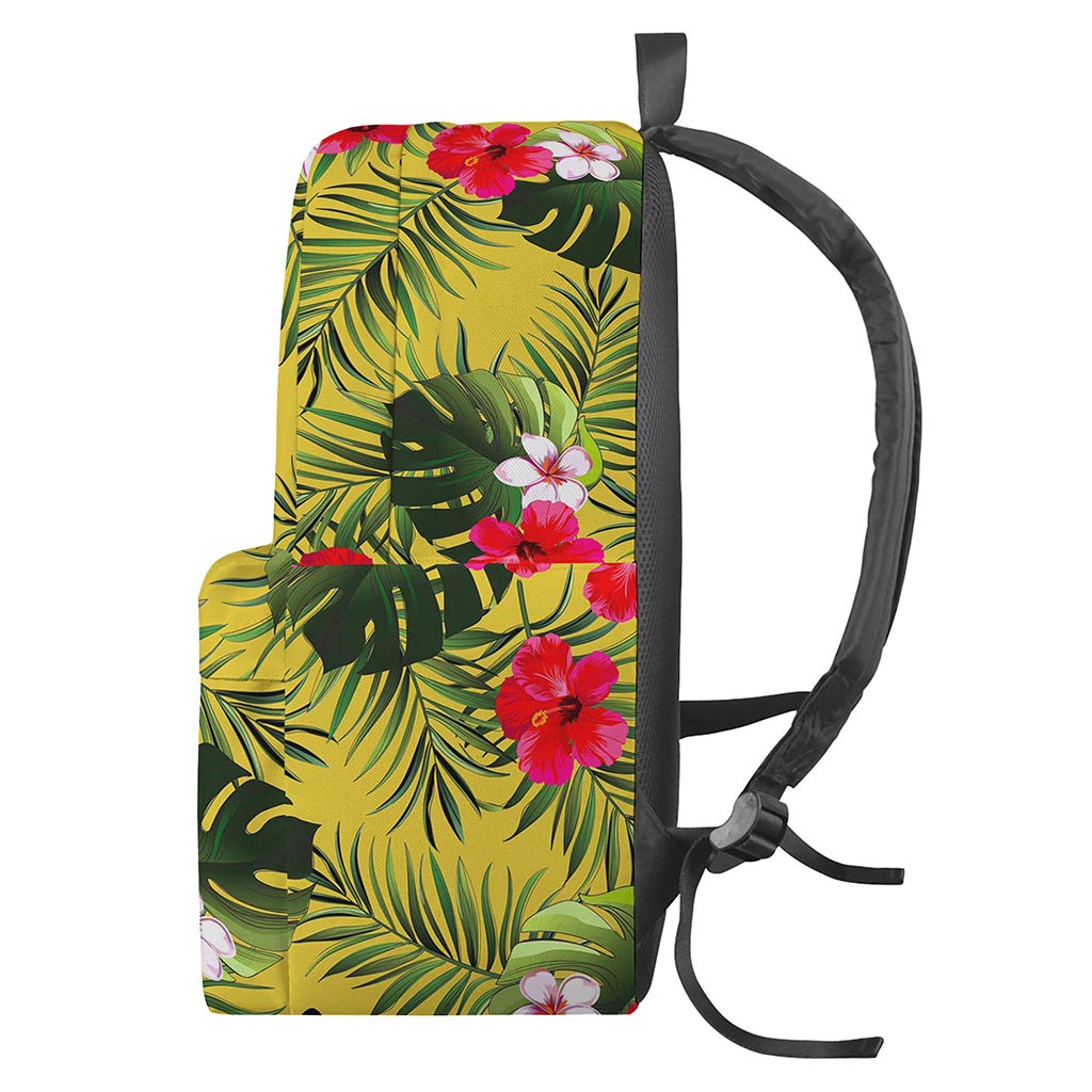 Tropical Exotic Hawaiian Pattern Print Backpack