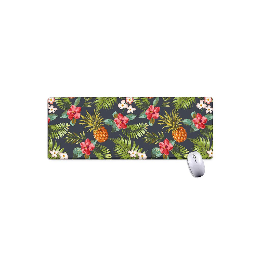 Tropical Hawaii Pineapple Pattern Print Extended Mouse Pad