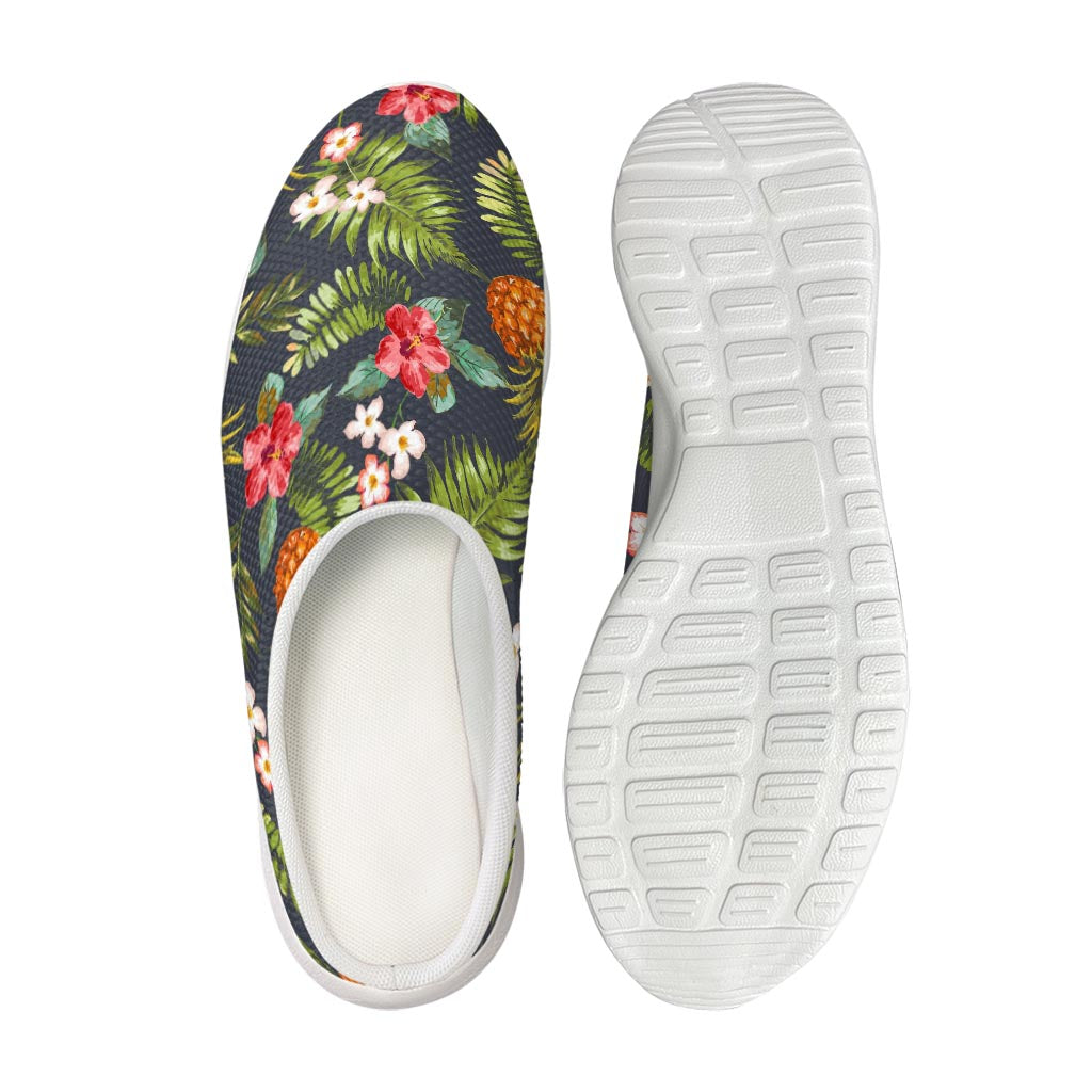Tropical Hawaii Pineapple Pattern Print Mesh Casual Shoes