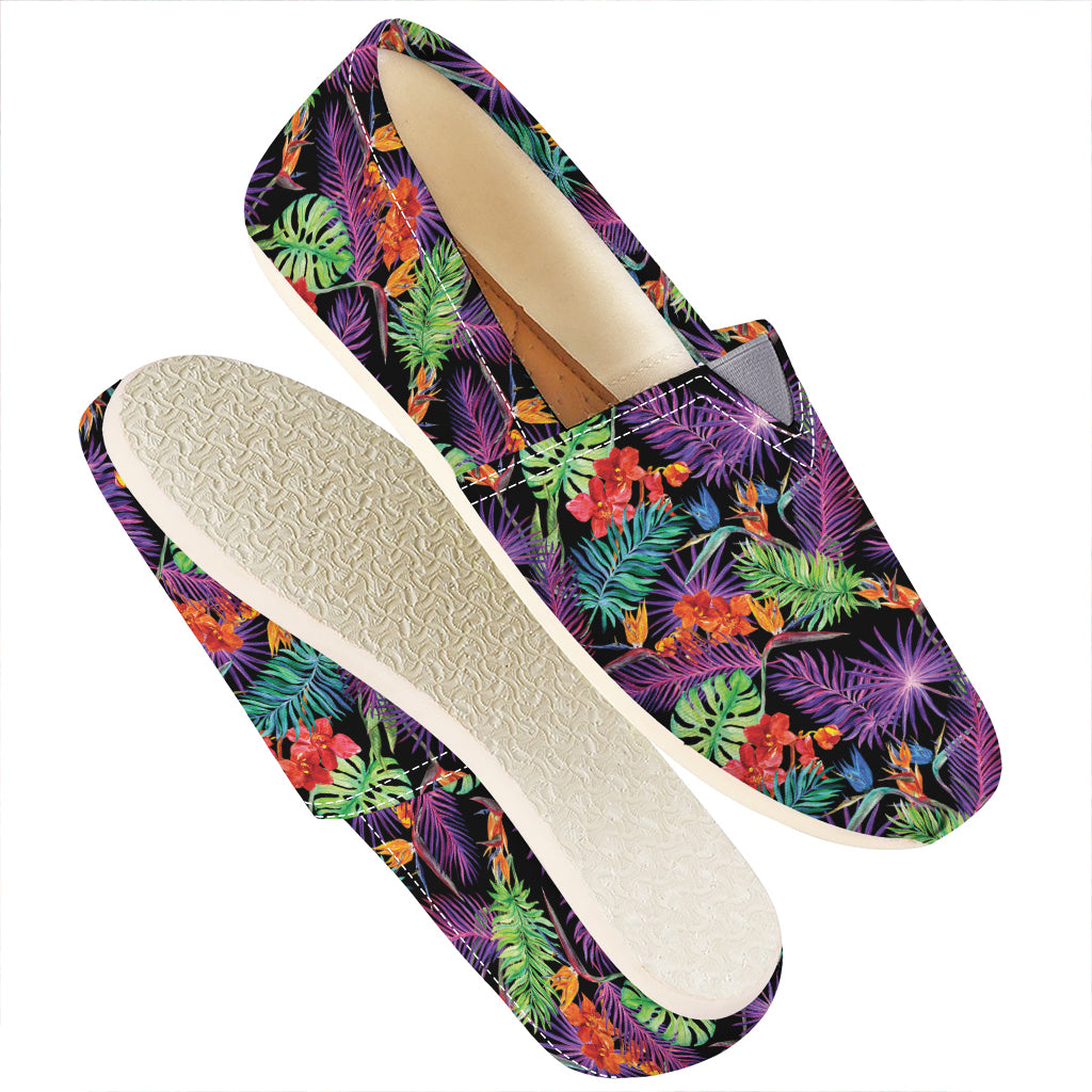 Tropical Hawaiian Jungle Print Casual Shoes