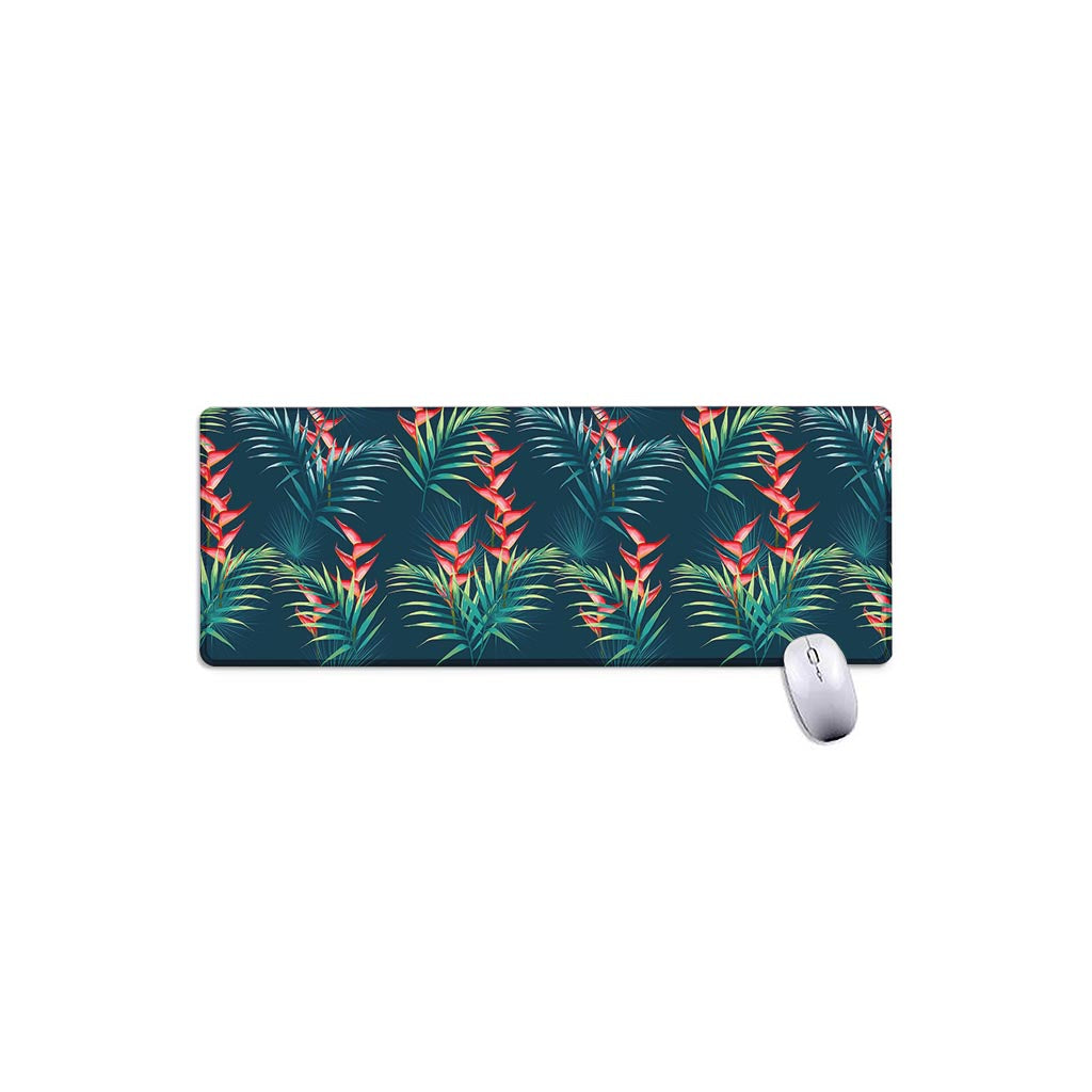Tropical Plants Hawaii Pattern Print Extended Mouse Pad