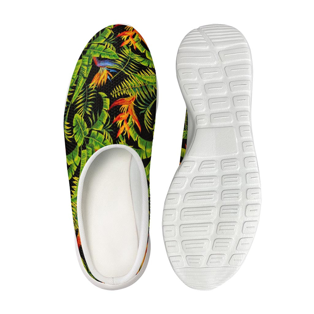 Tropical Summer Pattern Print Mesh Casual Shoes